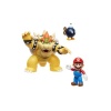 World of Nintendo Pack de 3 Figuras Mario vs. Bowser Lava Battle 6-15 cm