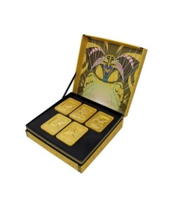 Yu-Gi-Oh! Lingotes Exodia the Forbidden One Limited Edition (bañado en oro)