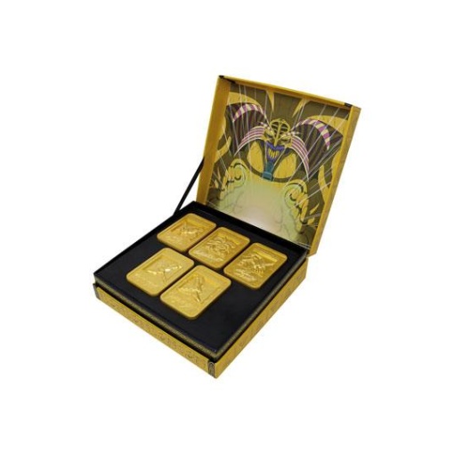 Yu-Gi-Oh! Lingotes Exodia the Forbidden One Limited Edition (bañado en oro) - Embalaje dañado