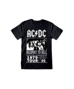 AC/DC Camiseta Highway To Hell 1979 Tour Black