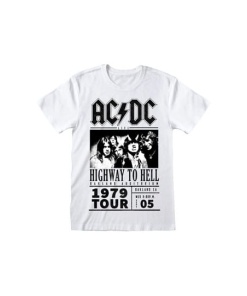 AC/DC Camiseta Highway To Hell 1979 Tour White