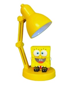 Bob Esponja Lámpara LED mini con figura 10 cm