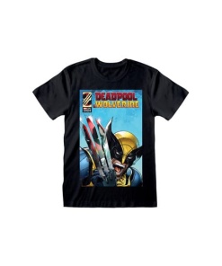 Deadpool Camiseta Wolverine Reflection