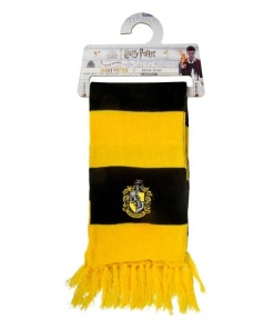 Harry Potter Bufanda Hufflepuff Bold Stripes (Hanger) 160 cm