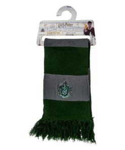 Harry Potter Bufanda Slytherin Bold Stripes (Hanger) 160 cm