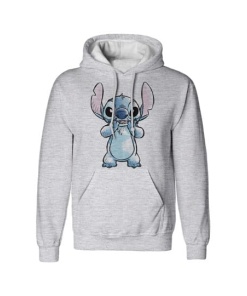 Lilo & Stitch Sudadera capucha Hands On Face Sketched