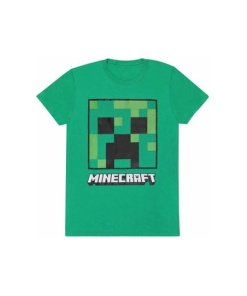 Minecraft Camiseta Creeper Face